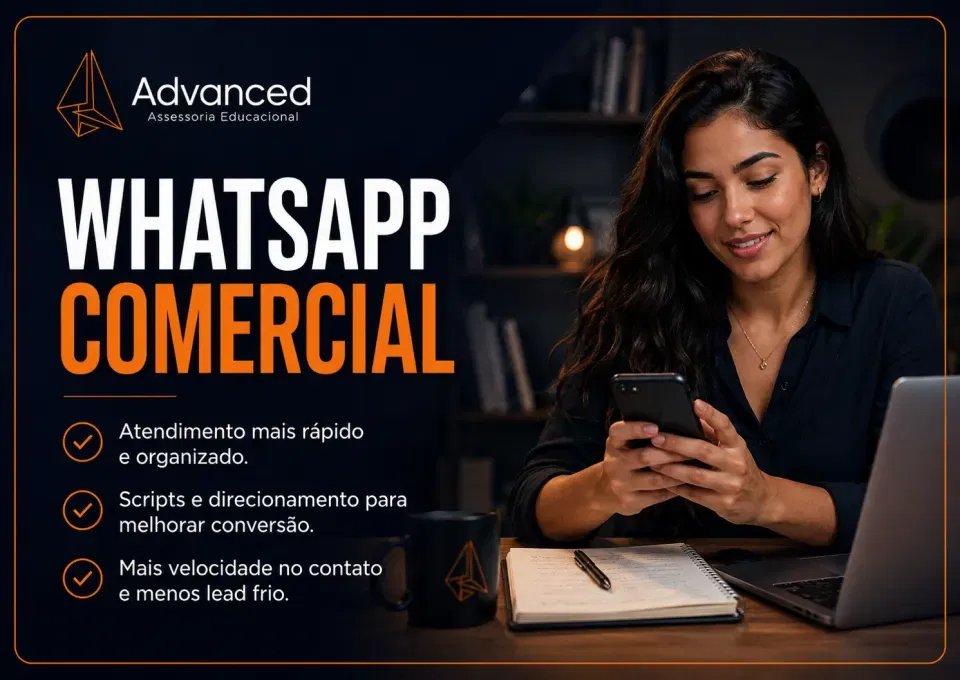 Card WhatsApp Comercial — Advanced